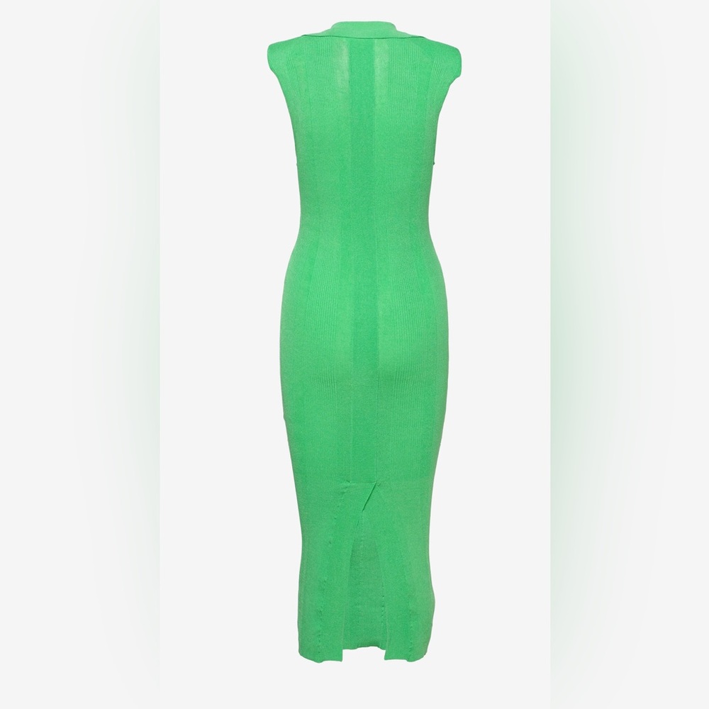 remain birger christensen green knit dress